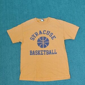 VINTAGE Champs Sports Syracuse Basketball Y2K NCAA College T Shirt Sz Medium